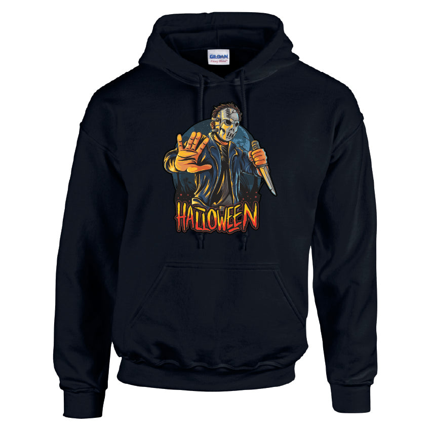 HWH17 Halloween Unisex Cotton Hoodie Various Sizes & Colours Available