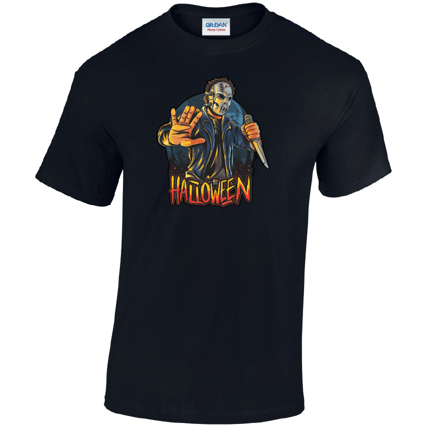 HW01-30 Halloween Unisex Cotton T-Shirt Various Designs Available
