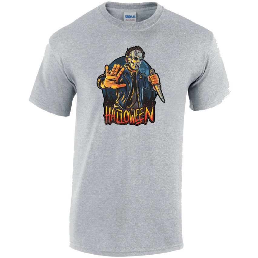 HW01-30 Halloween Unisex Cotton T-Shirt Various Designs Available