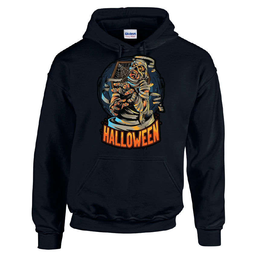 HWH18 Halloween Unisex Cotton Hoodie Various Sizes & Colours Available