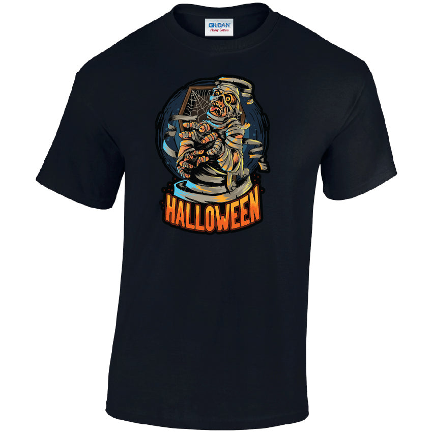 HW18 Halloween Unisex Cotton T-Shirt Various Sizes & Colours Available