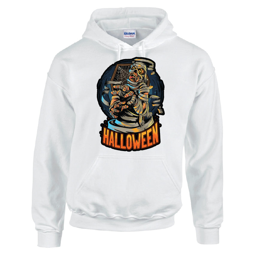 HWH18 Halloween Unisex Cotton Hoodie Various Sizes & Colours Available