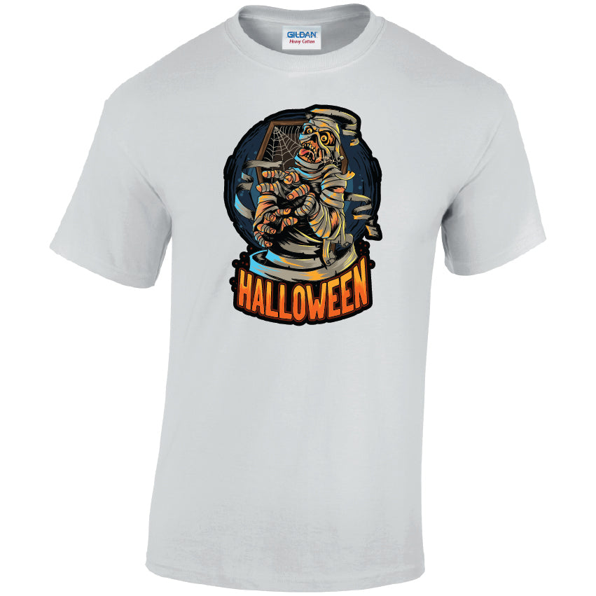 HW18 Halloween Unisex Cotton T-Shirt Various Sizes & Colours Available