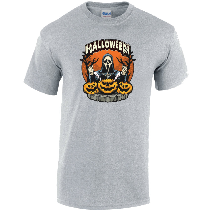 HW01-30 Halloween Unisex Cotton T-Shirt Various Designs Available
