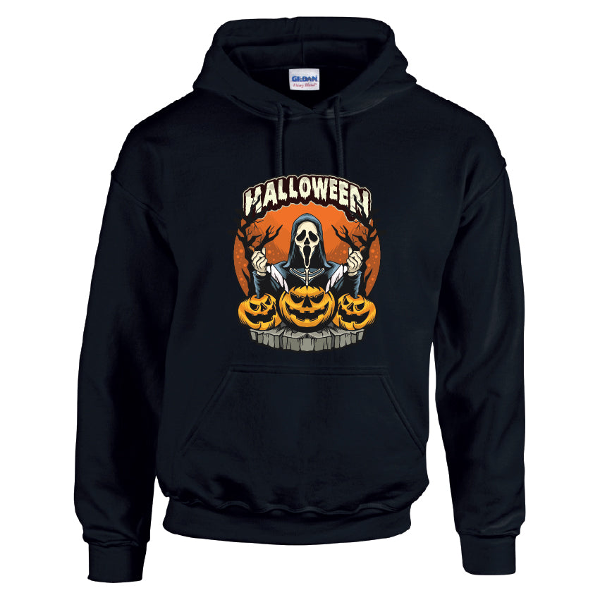 HW01 Scream Halloween Unisex Cotton T-Shirt Various Sizes & Colours Available