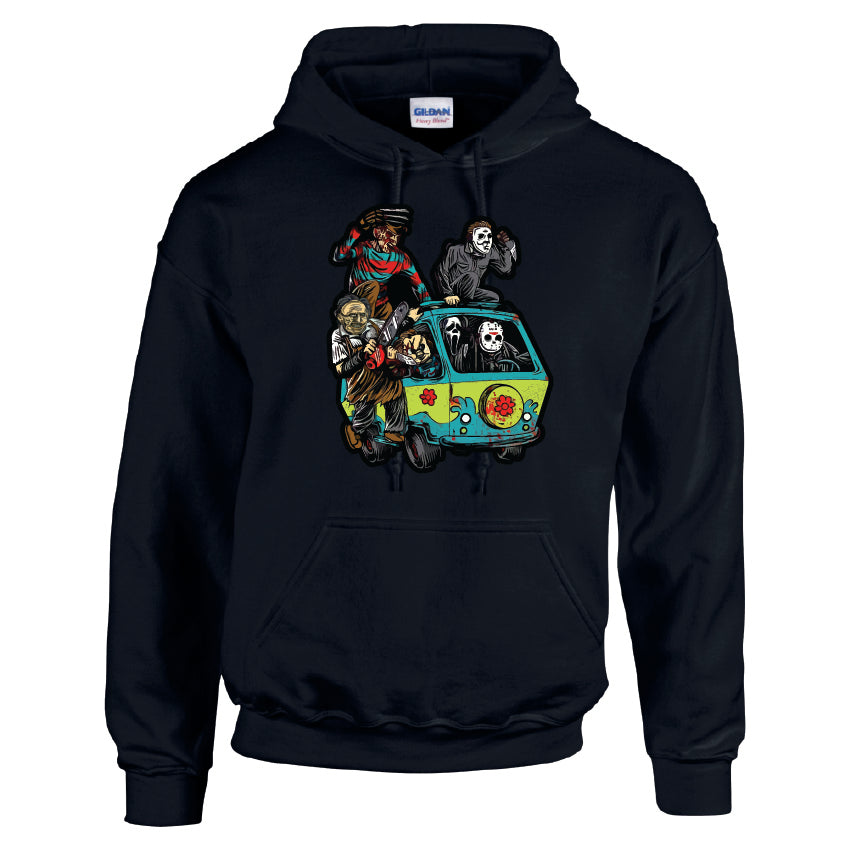 HWH20 Halloween Unisex Cotton Hoodie Various Sizes & Colours Available