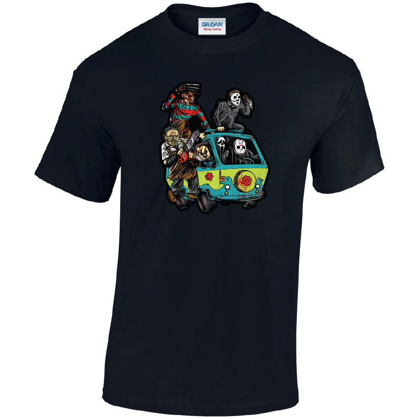 HW01-30 Halloween Unisex Cotton T-Shirt Various Designs Available