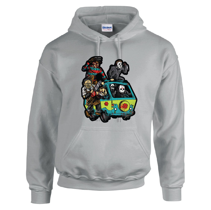 HWH20 Halloween Unisex Cotton Hoodie Various Sizes & Colours Available