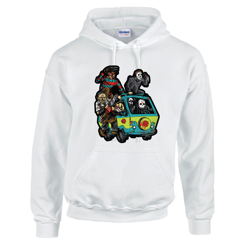 HWH20 Halloween Unisex Cotton Hoodie Various Sizes & Colours Available