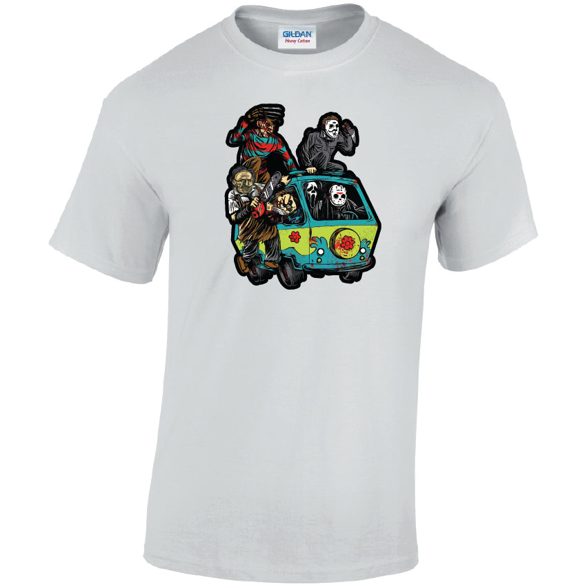 HW01-30 Halloween Unisex Cotton T-Shirt Various Designs Available