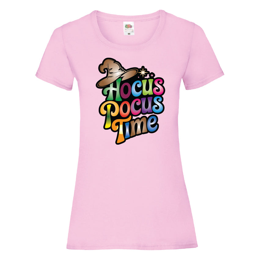 Hocus Pocus Time Halloween T-Shirt Available in 7 Colours HWCL22