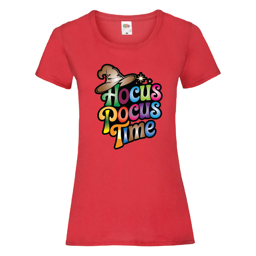 Hocus Pocus Time Halloween T-Shirt Available in 7 Colours HWCL22