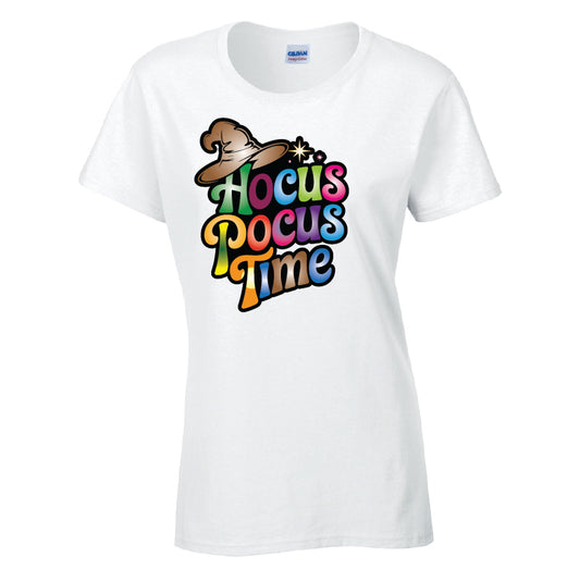 Hocus Pocus Time Halloween T-Shirt Available in 7 Colours HWCL22
