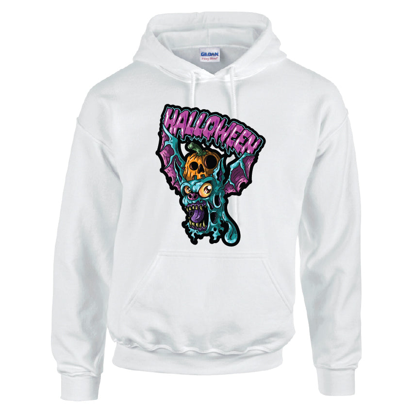 HWH24 Halloween Unisex Cotton Hoodie Various Sizes & Colours Available