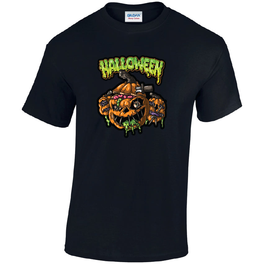 HW01-30 Halloween Unisex Cotton T-Shirt Various Designs Available