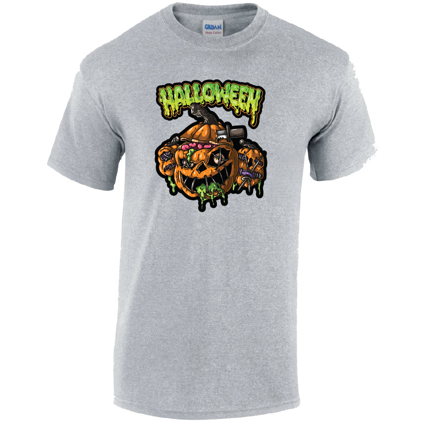 HW01-30 Halloween Unisex Cotton T-Shirt Various Designs Available