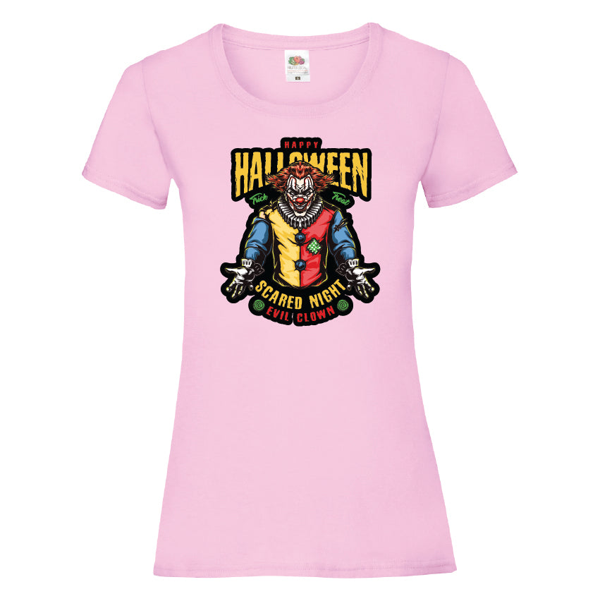Happy Halloween Scared Night T-Shirt Available in 7 Colours HWCL27