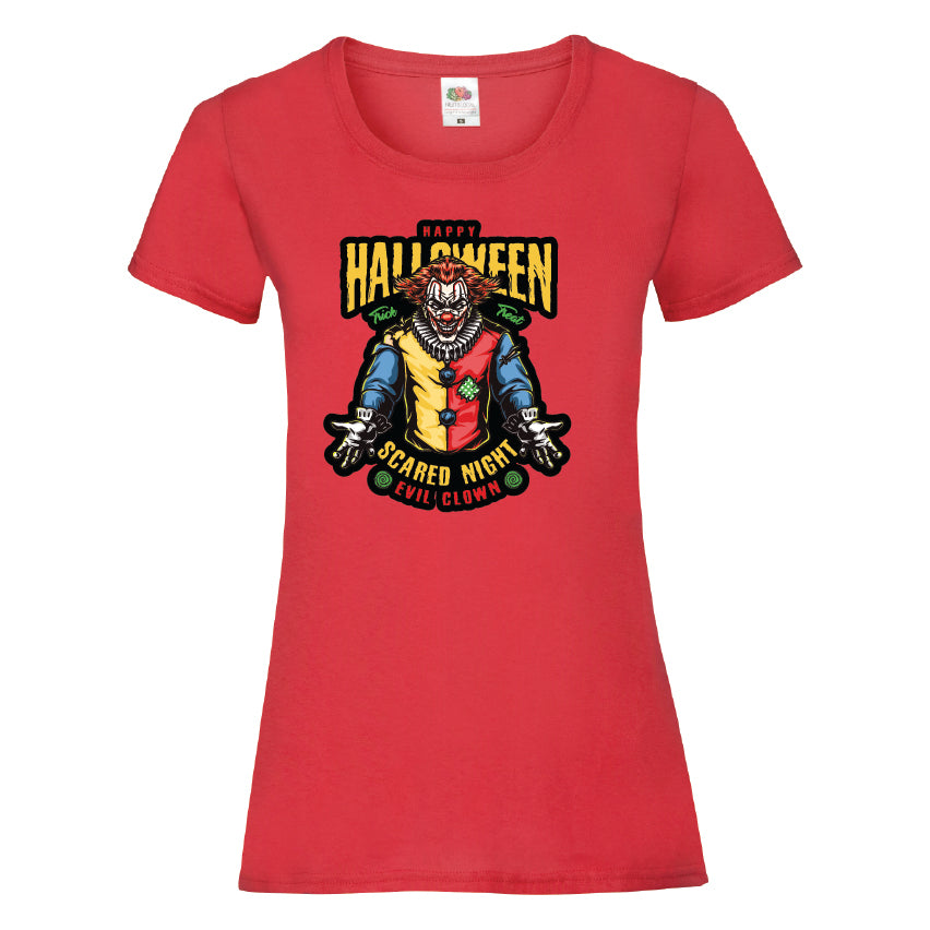 Happy Halloween Scared Night T-Shirt Available in 7 Colours HWCL27