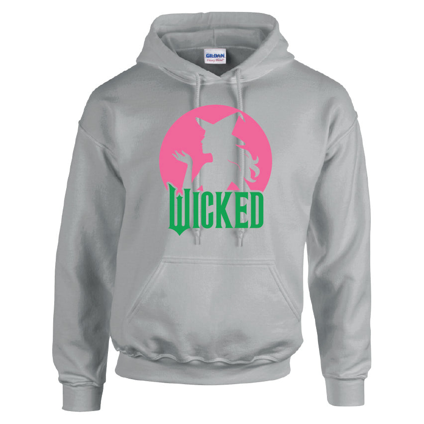 HWH28 Wicked Halloween Unisex Cotton Hoodie Various Sizes & Colours Available