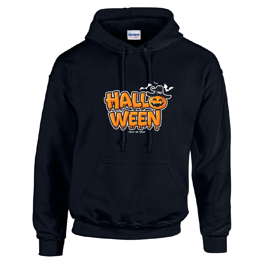 HWH02 Trick or Treat Unisex Cotton Hoodie Various Sizes & Colours Available