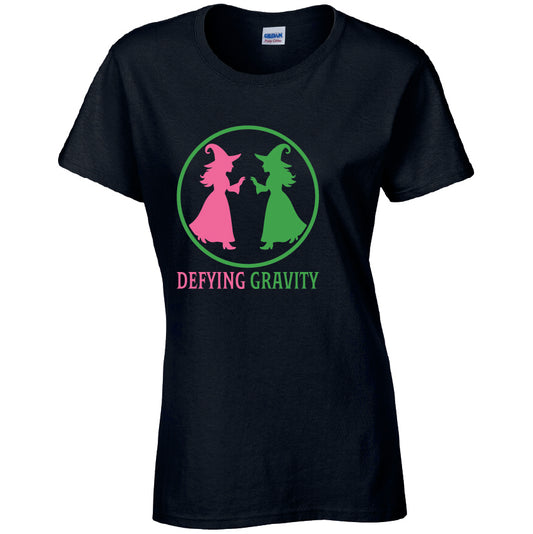 Defying Gravity Halloween T-Shirt Available in 7 Colours HWCL30