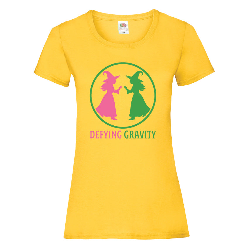 Defying Gravity Halloween T-Shirt Available in 7 Colours HWCL30