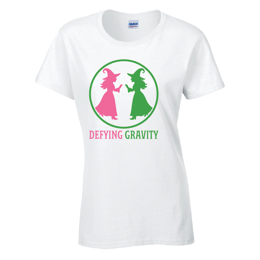 Defying Gravity Halloween T-Shirt Available in 7 Colours HWCL30