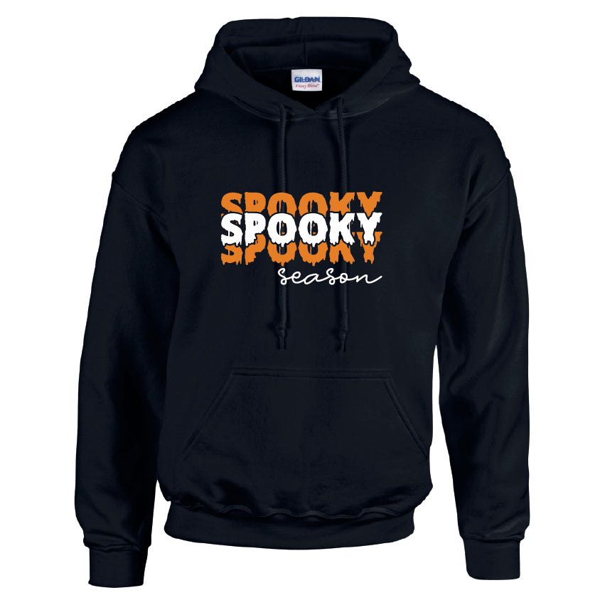 HWH03 Spooky Season Unisex Cotton Hoodie Various Sizes & Colours Available