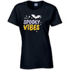 Spooky Vibes Halloween T-Shirt Available in 7 Colours HWCL04