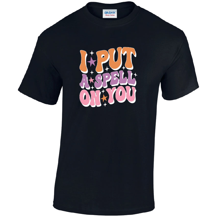 HW08 I`ll Put A Spell On You Halloween Unisex Cotton T-Shirt Various Sizes & Colours Available
