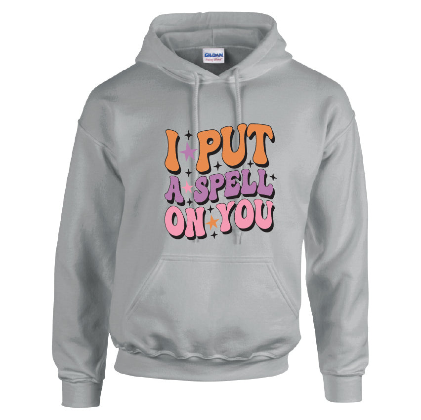 HWH08 I`ll Put A Spell On You Halloween Unisex Cotton Hoodie Various Sizes & Colours Available