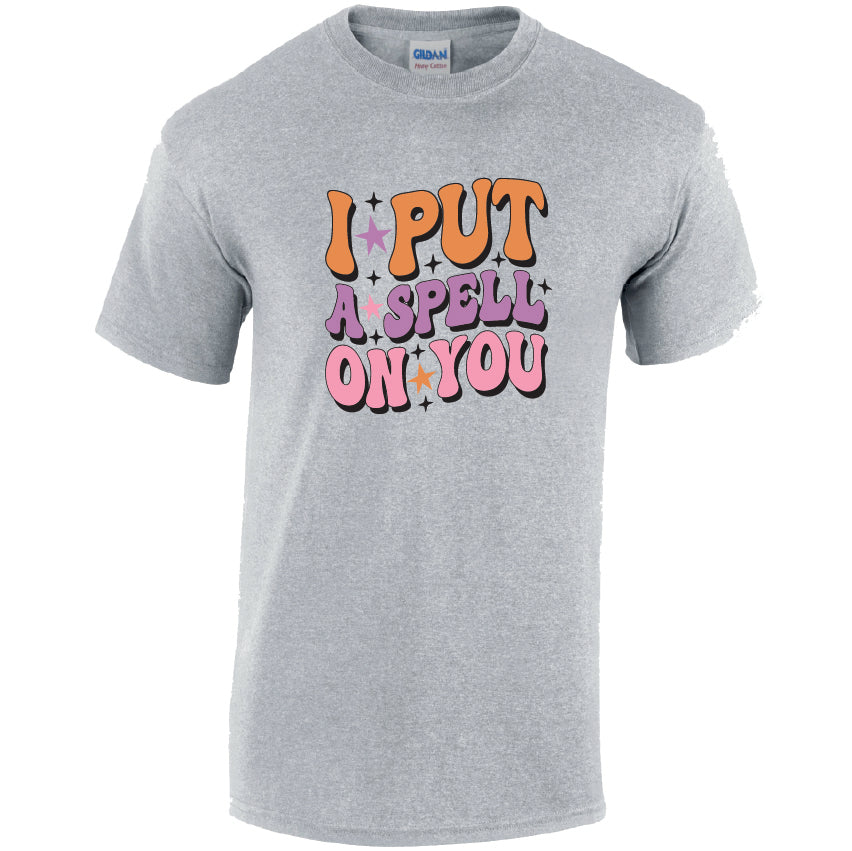 HW08 I`ll Put A Spell On You Halloween Unisex Cotton T-Shirt Various Sizes & Colours Available