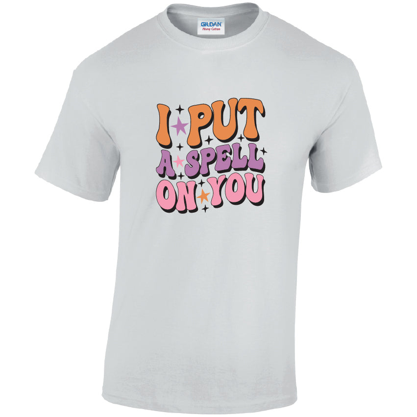 HW08 I`ll Put A Spell On You Halloween Unisex Cotton T-Shirt Various Sizes & Colours Available