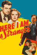 (1939) Here I Am a Stranger Film/Movie Premium Waterproof & Tear Resistant Posters