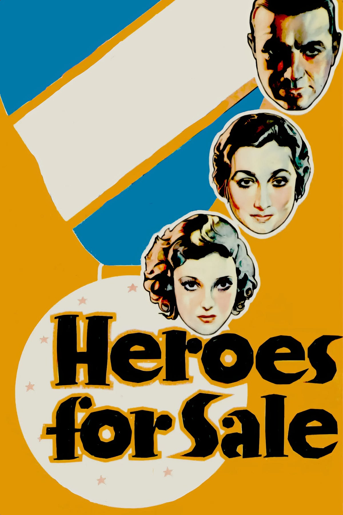 Heroes for Sale (1933) Film/Movie Premium Waterproof & Tear Resistant Posters