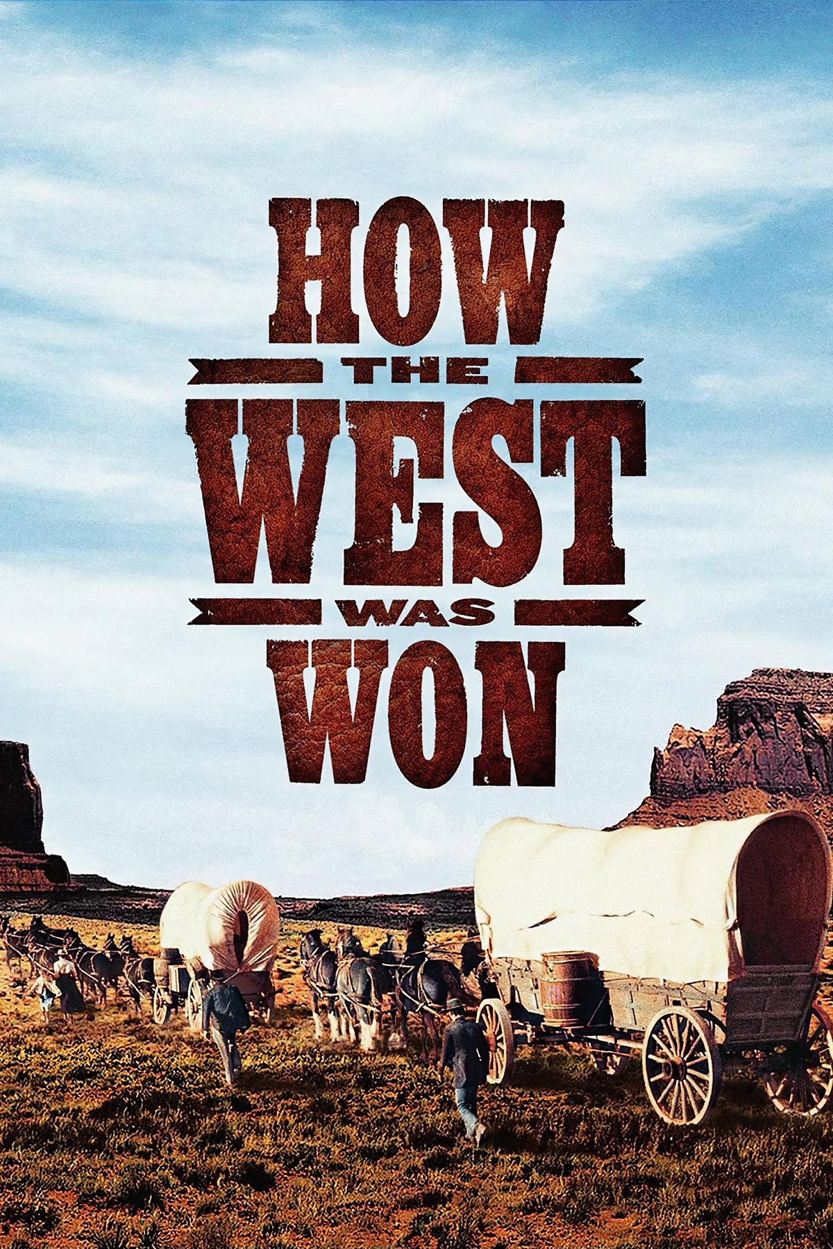 How the West Was Won (1962) Film/Movie Premium Waterproof & Tear Resistant Posters