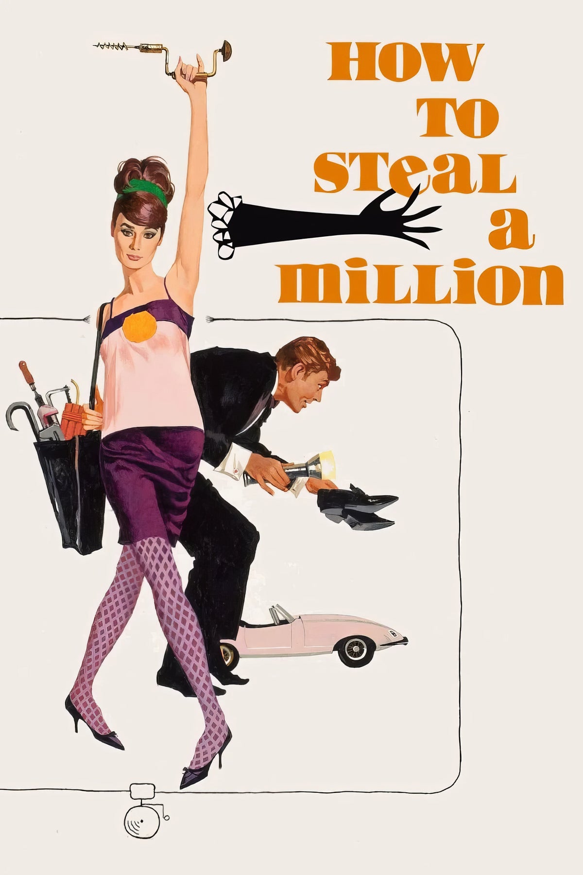 How to Steal a Million (1966) Film/Movie Premium Waterproof & Tear Resistant Posters