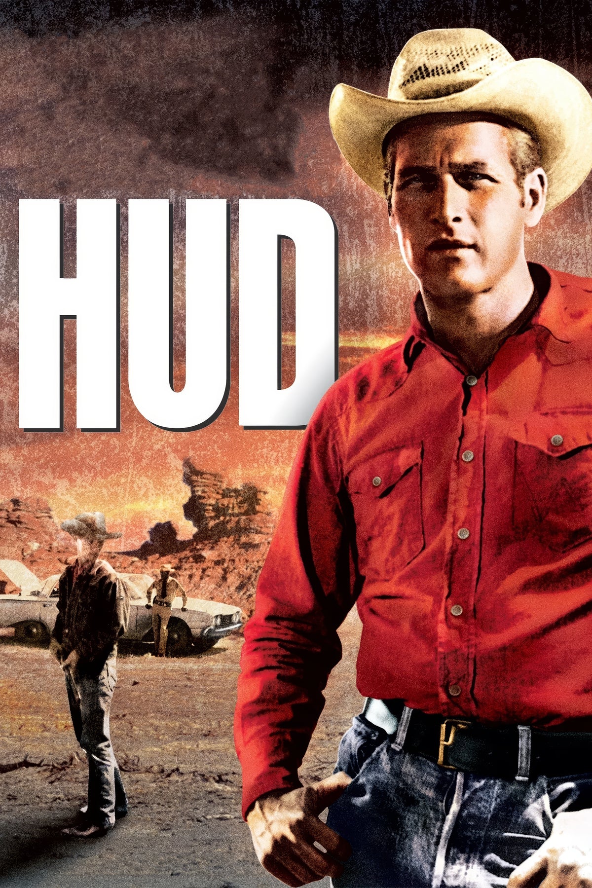Hud (1963) Film/Movie Premium Waterproof & Tear Resistant Posters