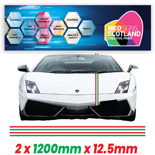 ITPIN12.5 Italian Pin Stripes 1200mm X 12.5mm for Porsche