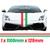IT1.1/125x1 Italian Bonnet Stripe 1100mm x 125mm for Porsche
