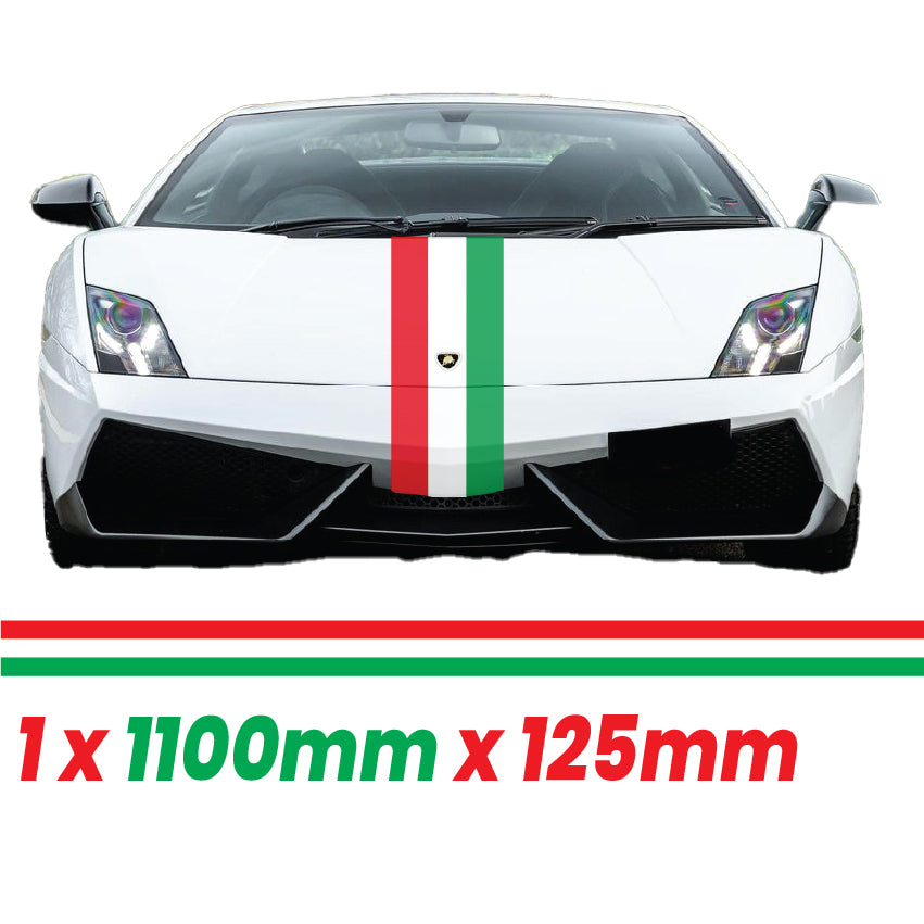 German, French, Italian Racing Pin Stripes and Bonnet Stripes