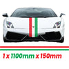 IT1.1/150x1 Italian Bonnet Stripe 1100mm x 150mm for Porsche
