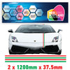 ITRP Italy Racing Pin Stripes 1.2m (1200mm) Long laminated for Renault Peugeot Citroen sticker graphics various widths available