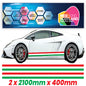 IT2.1/400x2 Italian Side Stripe 2100mm x 400mm for Porsche