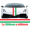 IT1.1/400x1 Italian Bonnet Stripe 1100mm x 400mm for Porsche