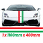 IT1.1/400x1 Italian Bonnet Stripe 1100mm x 400mm for Porsche
