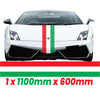 IT1.1/600x1 Italian Bonnet Stripe 1100mm x 600mm for Porsche