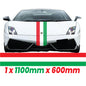 IT1.1/600x1 Italian Bonnet Stripe 1100mm x 600mm for Porsche