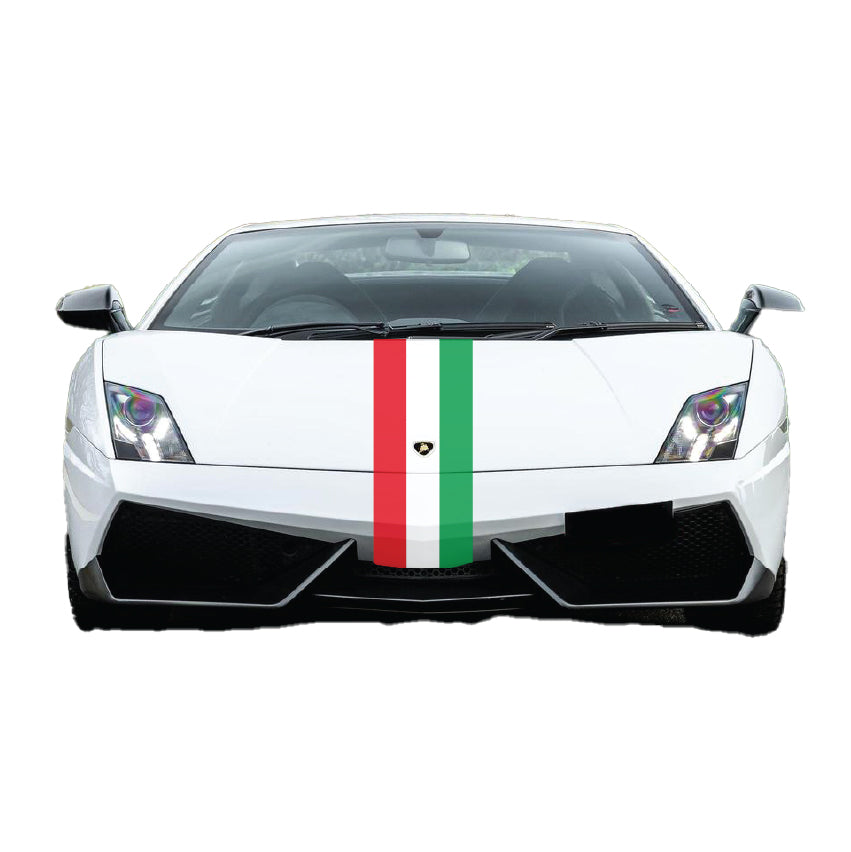 Italian Racing Bonnet Stripes