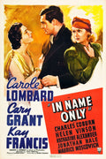 (1939) In Name Only Film/Movie Premium Waterproof & Tear Resistant Posters